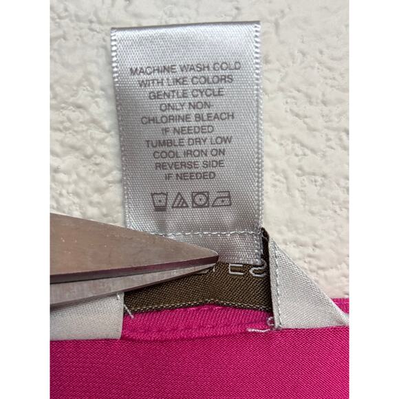 Multiples Women's Black & Pink Tunic 3/4 Bell Sleeve Size Plus Size 2X - Picture 5 of 8